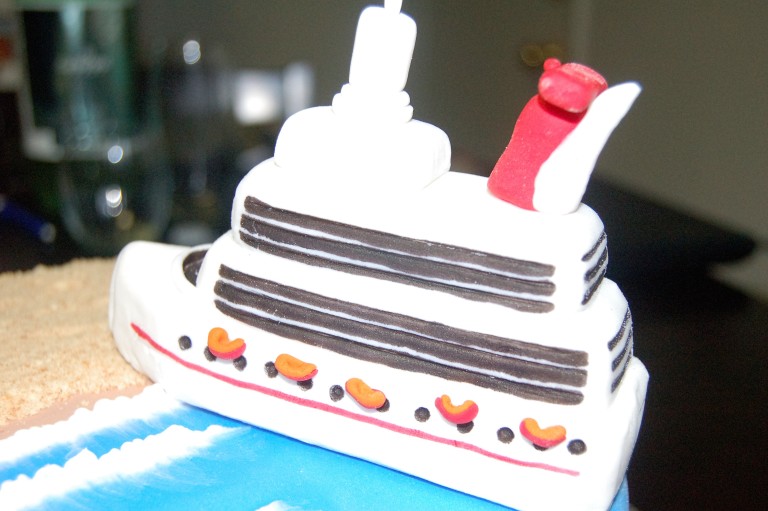 Cruise Ship Cake Topper Bizcochos4u Com